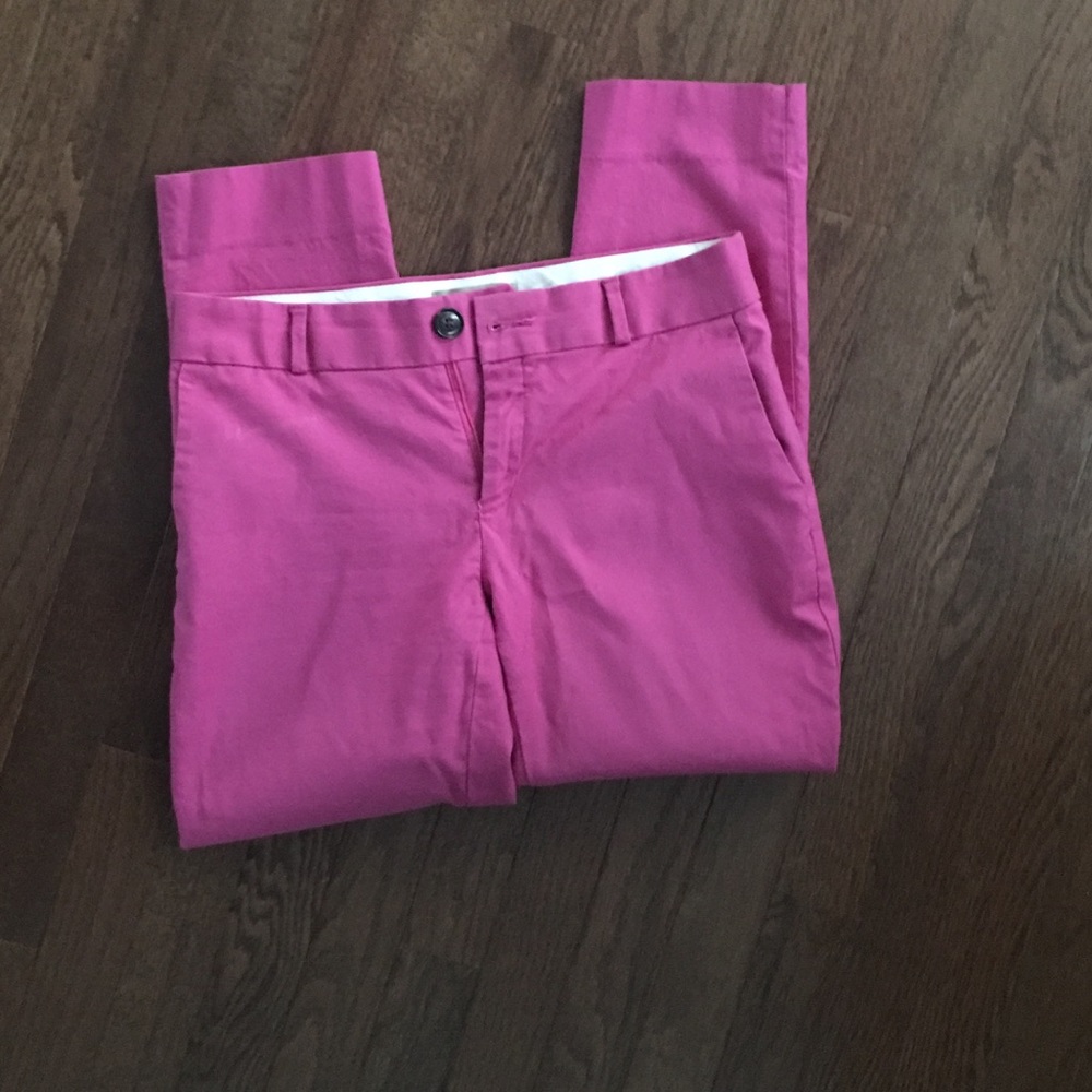 Women’s banana republic 2P  hampton pant hot pink